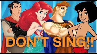 NO SINGING!!! - IMPOSSIBLE DISNEY CHALLENGE 2 (3000 Subscriber Special)