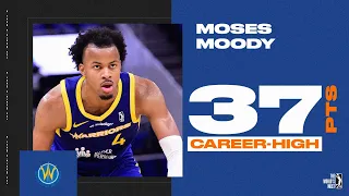 Moses Moody with 37 Points vs. Memphis Hustle