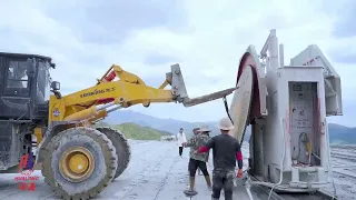 Double Blade Stone Mining Granite Quarry Saw Machine