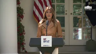 First Lady Melania Trump's Initiative Launch