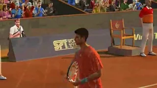 Novak Djokovic vs Rafael Nadal [Virtua Tennis 09] Gameplay