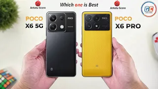 Poco X6 Vs Poco X6 Pro | Full comparison ⚡ Which one is Best?