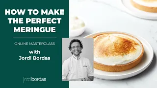 How to make the perfect meringue - MASTERCLASS Jordi Bordas