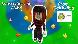 🎈Roblox ASMR🎈🍬small subscribers do ASMR from DaKiwiKid🍬(Tower of Hell mouth sounds and tapping)