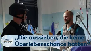 UKRAINE-KRIEG: Unterwegs an der Front im Süden – Viele Feld-Krankenhäuser sind an geheimen Orten