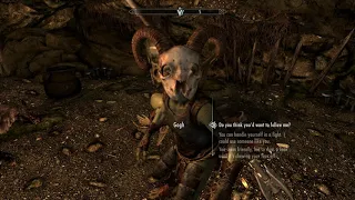 Skyrim blue in the face quest walkthrough