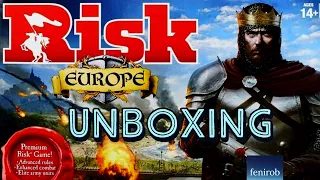 Risk Europe Board Game | Unboxing (No Talking)