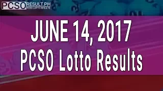 Lotto Result June 14, 2017 (6/55, 6/45, 4D, Swertres & EZ2)