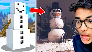 CURSED Minecraft Mobs in REAL LIFE
