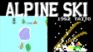 ALPINE SKI 1982 TAITO Arcade