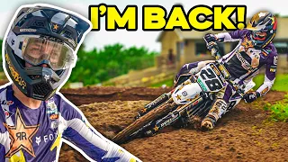 FINALLY BACK ON MY DIRT BIKE! | Christian Craig All Smiles Riding After 4 months