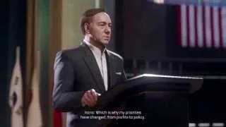 Call of Duty: Advanced Warfare - Jonathan Irons' Speech to the United Nations