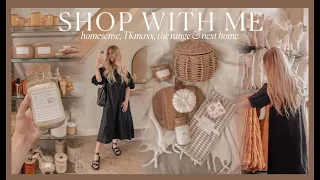 AUTUMN SHOP WITH ME | homesense, tkmaxx, the range, next home & fall decor haul 🍂