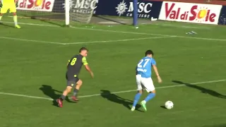 Highlights Napoli Anaune 6-1: gol e sintesi della partita amichevole a Dimaro