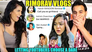 LETTING YOUTUBERS CHOOSE A DARE FOR MY BROTHER & SISTER | Rimorav Vlogs | Magic Flicks REACTION!!