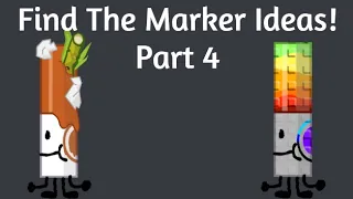 Marker Designs for Find The Markers Part 4