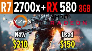 Тест Ryzen 7 2700X + RX580 8GB | FULL HD | TEST 8 GAMES