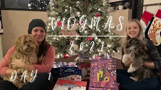 VLOGMAS DAY 1 | 2021 Advent Calendars | December Daily