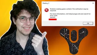 How To Fix Error Code Marmot In Destiny 2