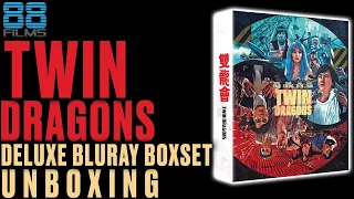 Unboxing 88 Films - Twin Dragons Deluxe Bluray Boxset.