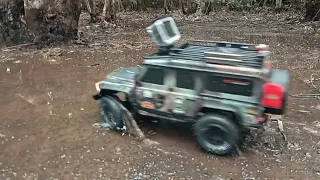 Rc 4x4  Forest Crawl #rc #defenderd110 #rccarfun #adventure #4x4crawl #automobile #kenya #outdoors