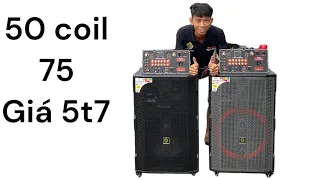 Loa 5 Tấc Đơn Coil 75 Giá Rẽ Cho Thuê Tốt || Loa Kéo An Nhiên