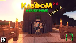 Minecraft Kaboom 2.0 Nevermine S2 - #17 Устанавливаем карьер Края