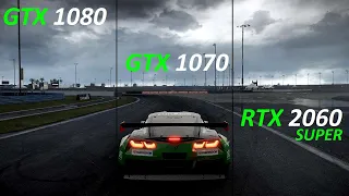 GTX 1070 vs RTX 2060 SUPER vs GTX 1080 - Test in 4k