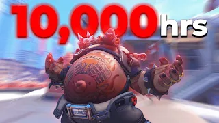 This is what 10,000 HOURS of Hog looks like! | Overwatch 2