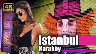 Istanbul _ Karaköy Neighborhood _ Walking Tour _ 25 September 2022 _ 4K UHD 60 fps
