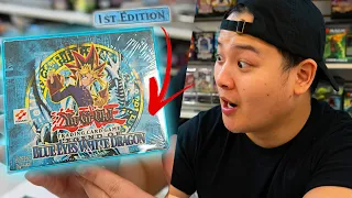 THE $50,000 Yu-Gi-Oh! BOOSTER BOX! (Opening 1st Edition LOB - Legends Of Blue Eyes)