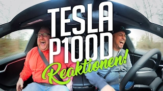 JP Performance - Tesla P100D | Reaktionen!