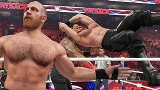 WWE 2K24: Roman Reigns Jon Moxley Seth Rollins triple threat– Who Will Win?