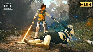 Jedi Survivor PS5 - Jedi Mastery & Dark Force Gameplay - 2K HDR 60 FPS