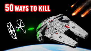 50 Ways to Kill Millennium Falcon 😱 Teardown