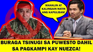 KUMAMPI NA PULIS KAY JONEL NUEZCA SINIBAK at PACQUIAO may PANAWAGAN sa BUMABATIKOS sa KAPULISAN