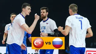 Волейбол. Турция - Россия. Мужчины. Чемпионат Европы 2019