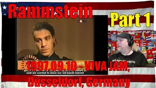 Rammstein - 1997.09.10 - VIVA JAM, Düsseldorf, Germany - REACTION (more like a Documentary) PART1