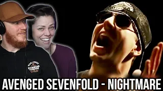 COUPLE React to Avenged Sevenfold - Nightmare  | OB DAVE REACTS
