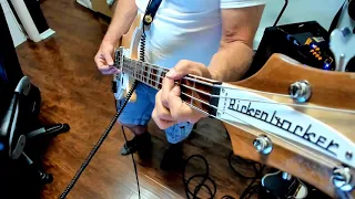 Yes - Roundabout Bass cover on Rickenbacker - with Bass Cam