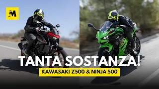 Kawasaki Ninja 500 e Z500: le bicilindriche per PATENTE A2 tutte pepe - La PROVA