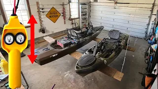 Electric Kayak Hoist For HEAVY Kayaks (DIY)