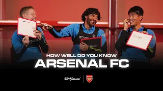 Zinchenko, Tomiyasu, and Elneny take on the Arsenal Trivia Quiz | STATSports