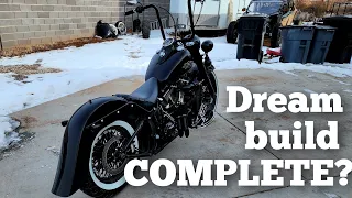 Can I build my dream motorcycle in may garage?  Harley Davidson heritage softail.