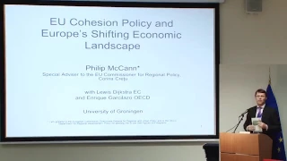 Philip McCann - EU Cohesion Policy  Europes Shifting Economic Landscape