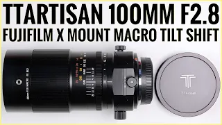 TTArtisan 100mm f2.8 Macro 2:1 Tilt Shift - Fujifilm X Mount