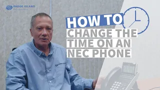 How to Change the Time on Your NEC Phone