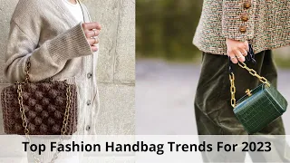 🔴  Top  Fashion Handbag Trends For 2023 ★ Women Beauty Club