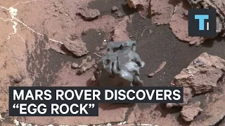 NASA’s Curiosity rover found a weird metal rock on Mars