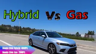 Hybrid Cars vs Gas Cars
